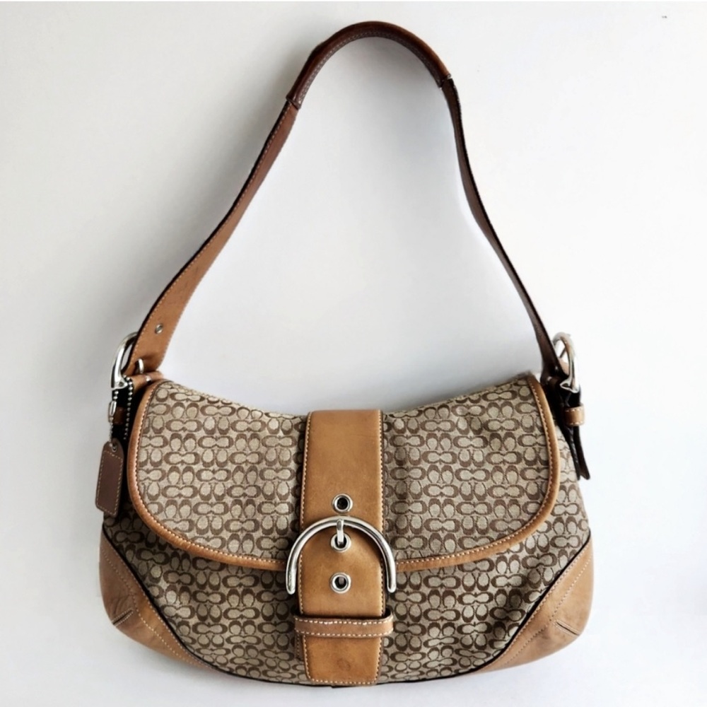 Vintage Coach Monogram SoHo Buckle Bag